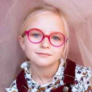 Tête à lunettes